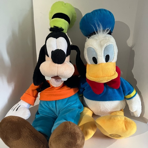 Steiff Disney Showcase DONALD ORNAMENT Donald Duck Plush Toy Toys White blue